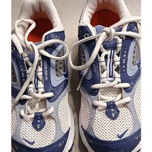 Nike Air Max Moto Blue White Athletic Shoes Sneakers Womens EU 38 US 7.5